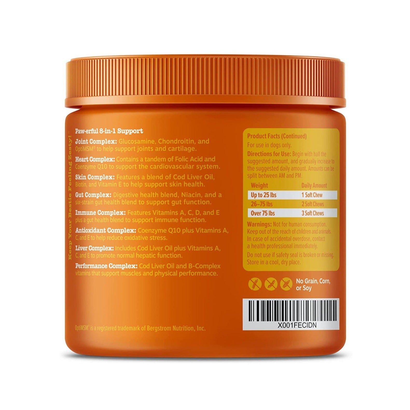 Royal Daily 8-in-1 Multivitamin | Multi-Functional Nutritional Supplement for Senior Dogs