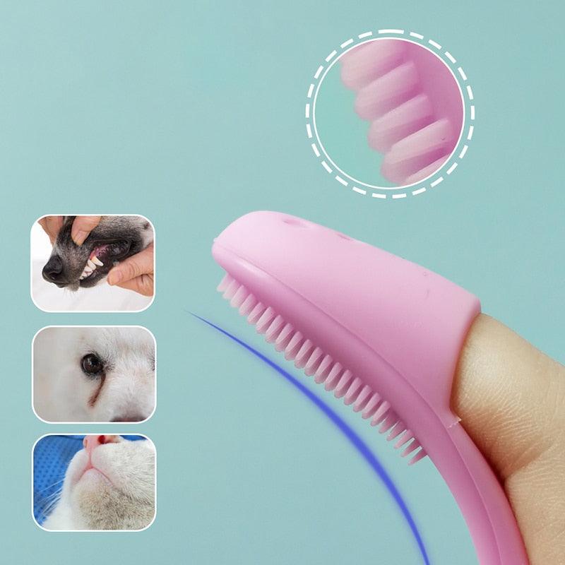 Royal Smile Silicone Finger Brush | Gentle Dental Grooming Tool for Senior Dogs