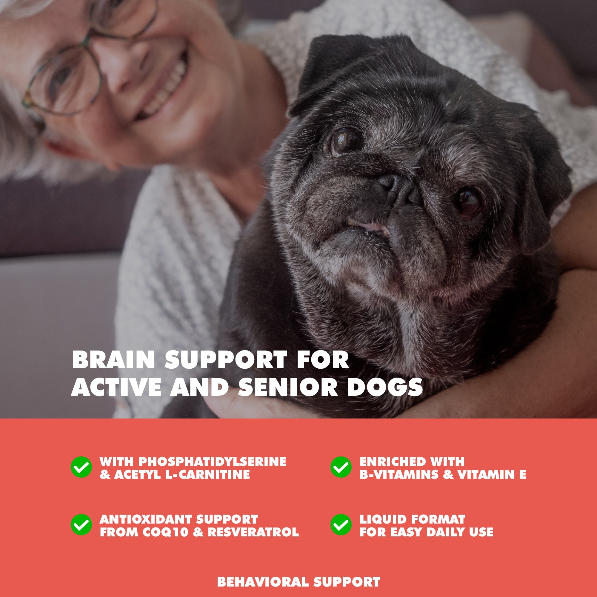 Royal Mind Senior Brain Support | Memory & Cognitive Health Supplement for Senior Dogs